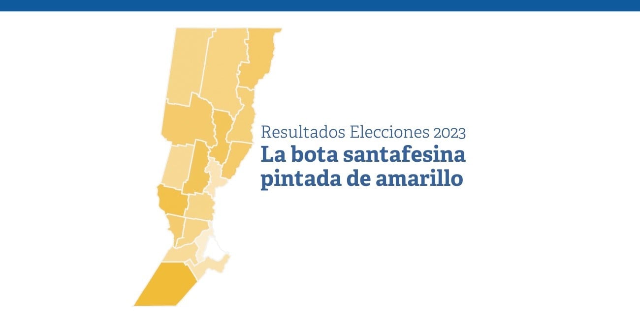 No quedan dudas: la bota santafesina se pintó de amarillo