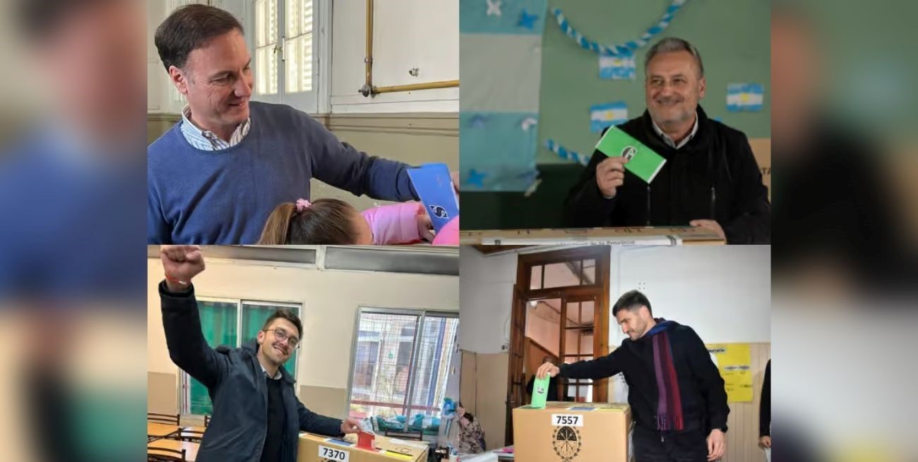 Candidato que vota sonriente, esa foto que resiste al tiempo