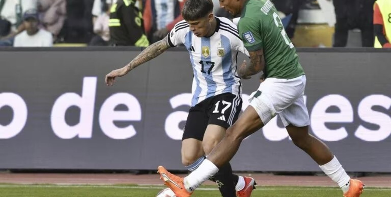 Alejandro Garnacho tuvo su debut oficial y quedó blindado para la Selección Argentina