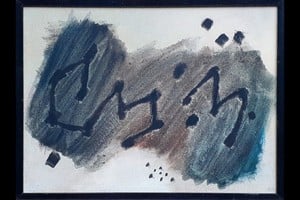 Sin título 1979, oleo sobre tela 18 x 24. Colección privada