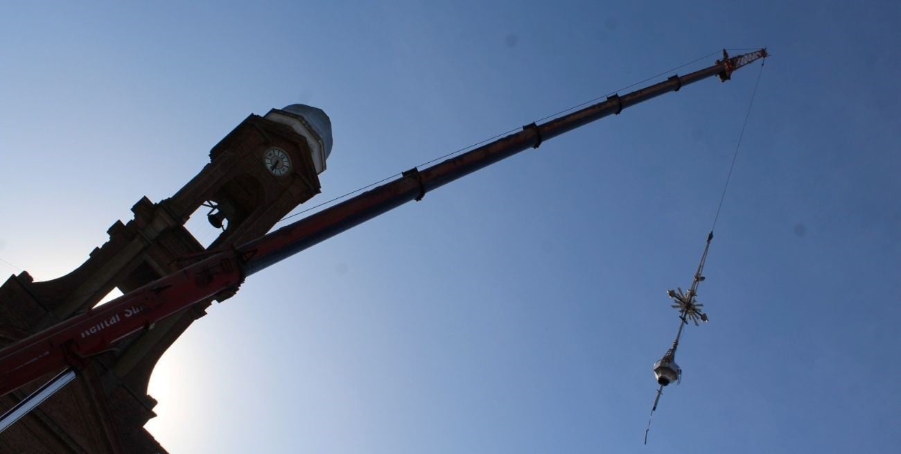 Video: La cruz de El Trébol volvió a lo más alto