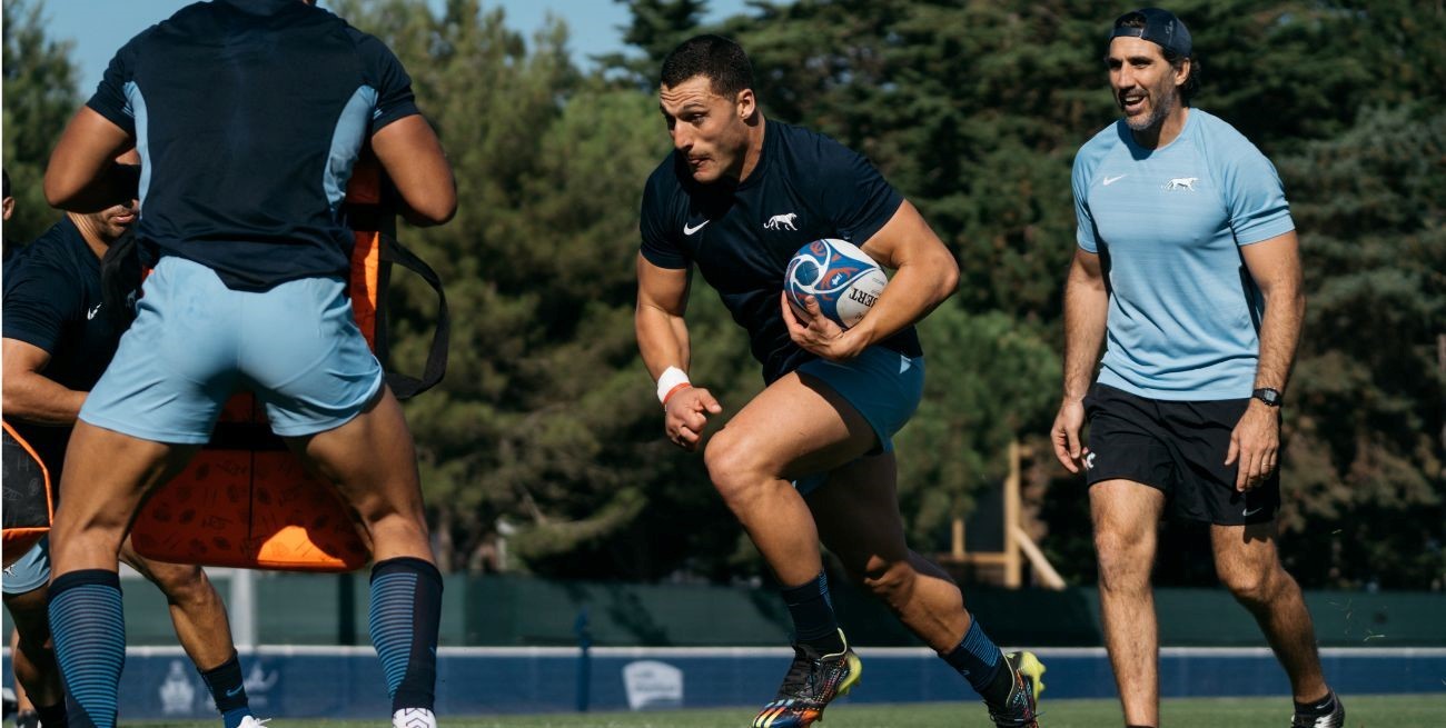 Nueva práctica de Los Pumas en La Baule 