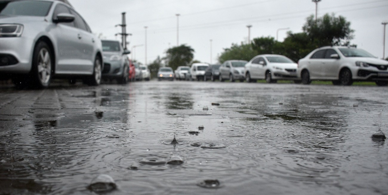 Lunes con probabilidad de lluvia en la ciudad de Santa Fe