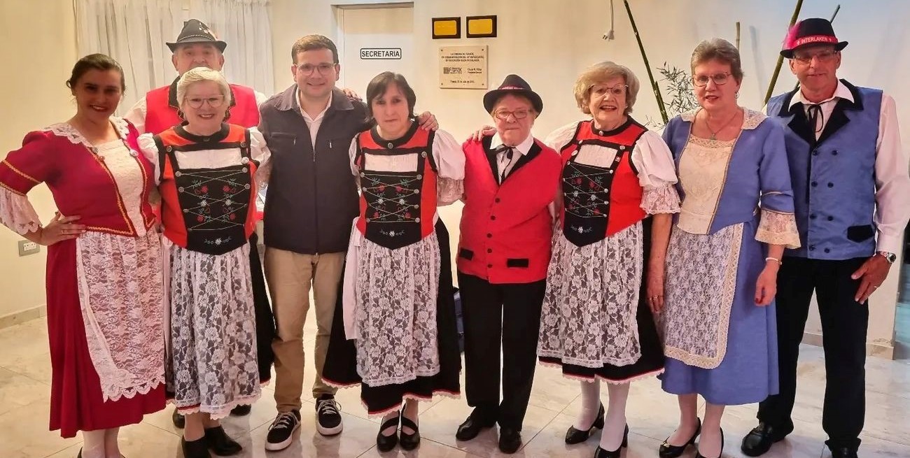 Franck vivió su “Semana de la Cultura Suiza”