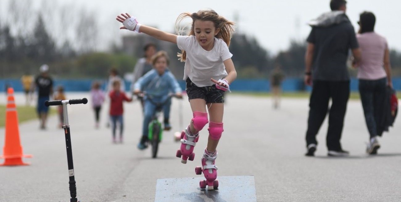 La Pista Recreativa debutó con éxito en el Autódromo Juan Manuel Fangio
