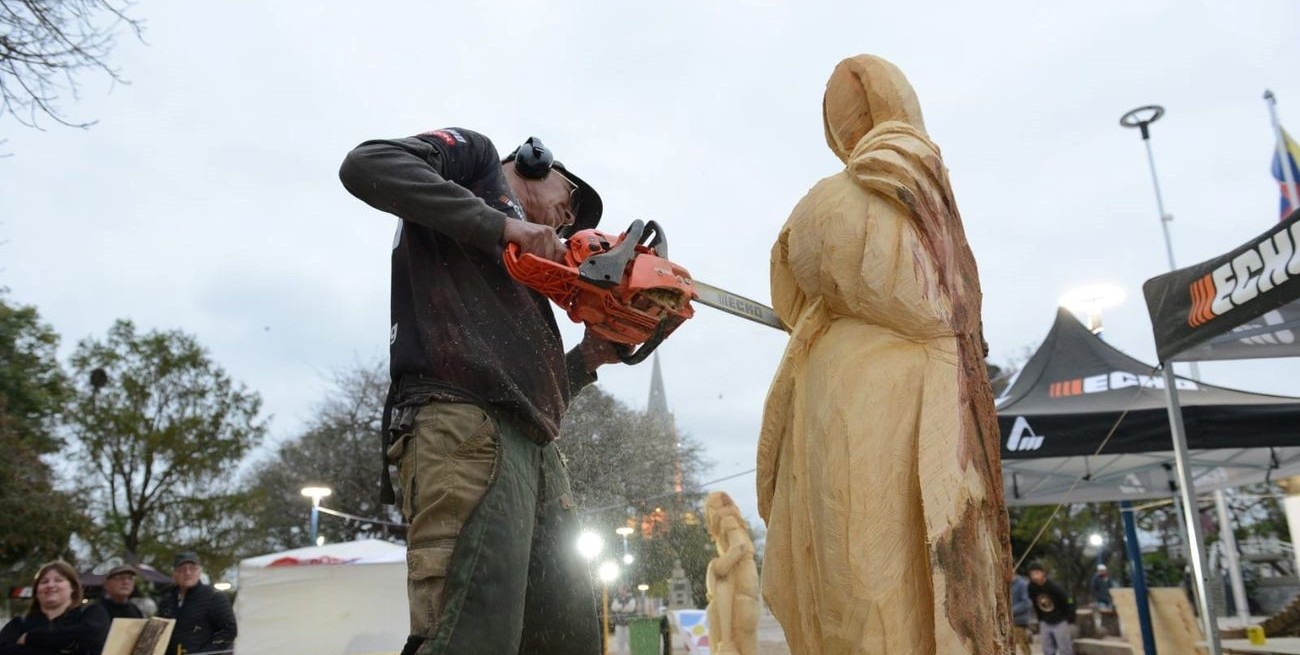 Escultores de Suiza, Brasil, Bolivia y Argentina muestran su arte en San Jerónimo Norte