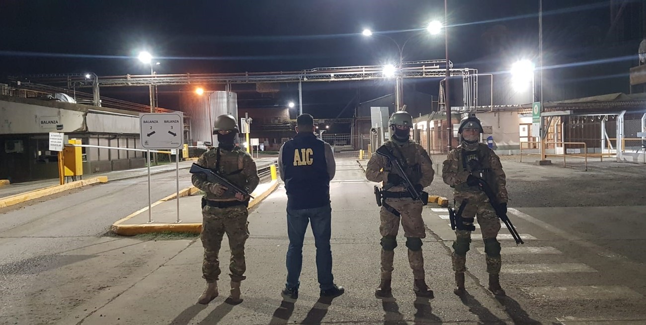 Pincharon un caño subterráneo de la empresa Vicentin para robar aceite