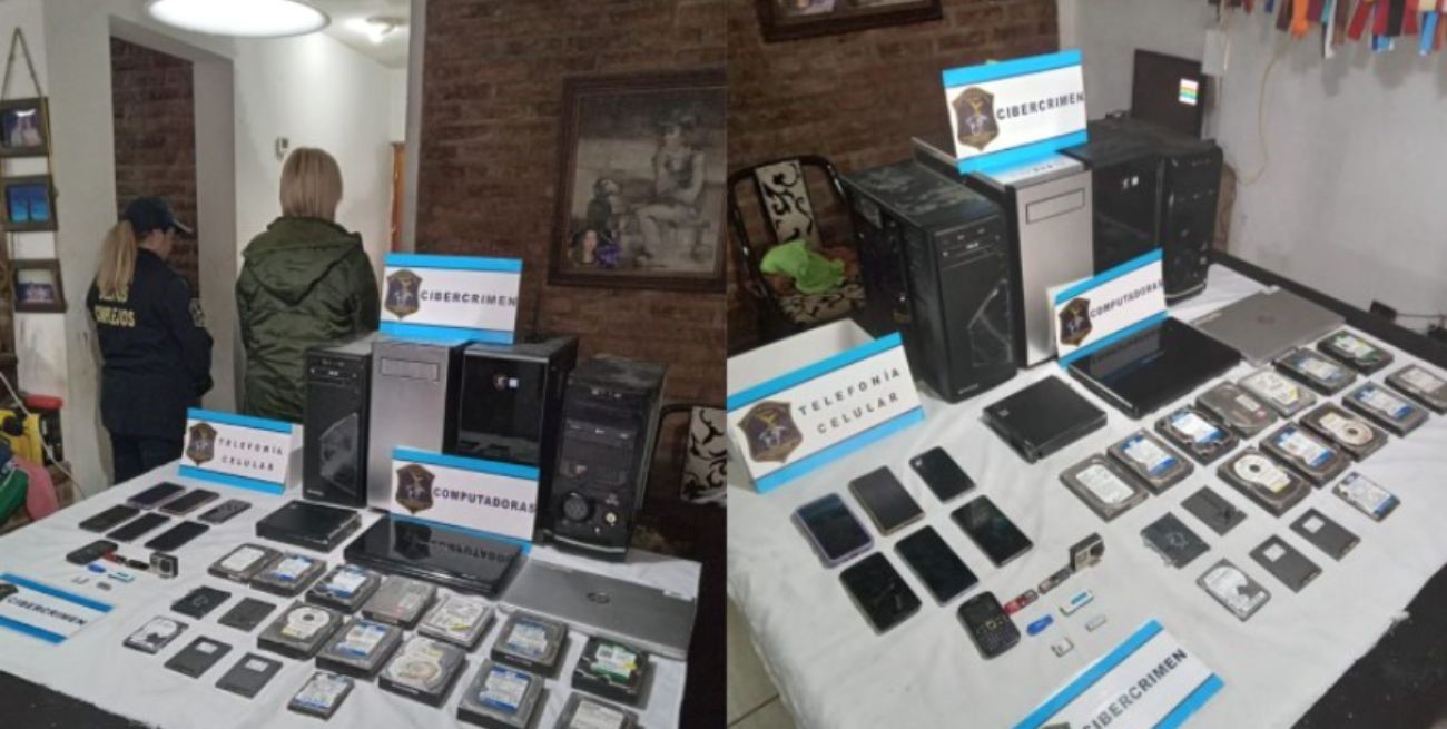 Una mujer producía y comercializaba contenido sexual de su hija de ocho años en Morón