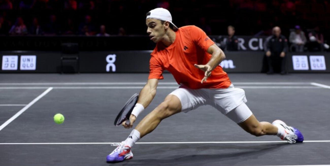 Buen triunfo de Francisco Cerúndolo en su debut en la Laver Cup