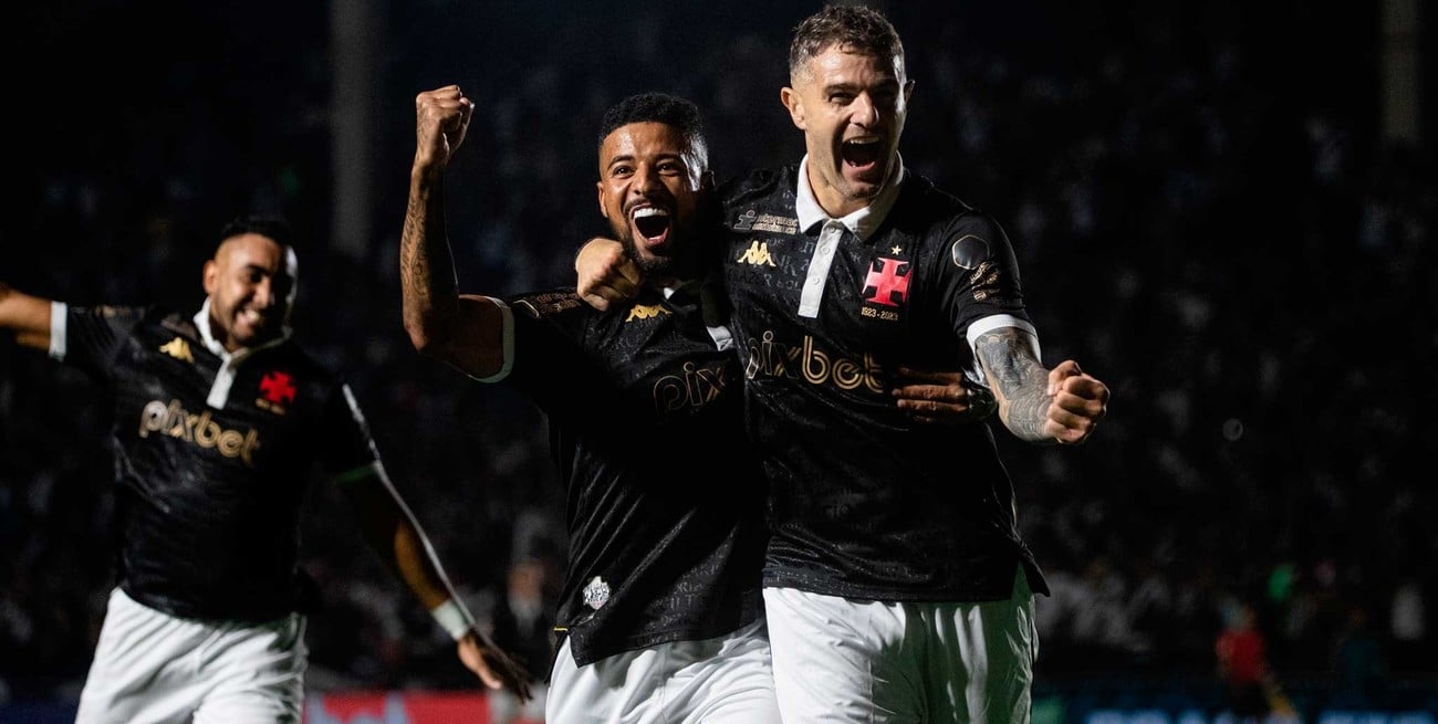 Vegetti metió un doblete y ayuda a Vasco a salir del fondo