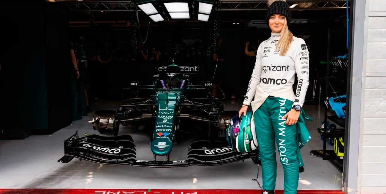 Quién es la primera mujer en cinco años en probar un F1
