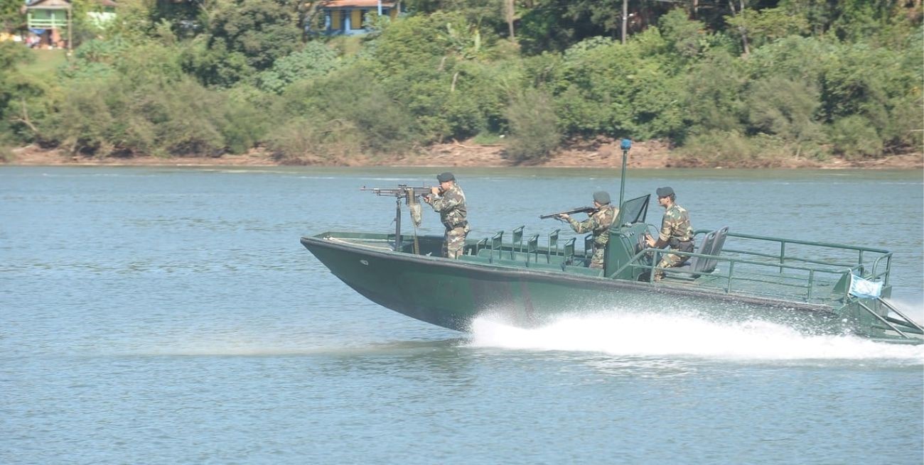 Un marino paraguayo fue baleado por Prefectura en aguas argentinas