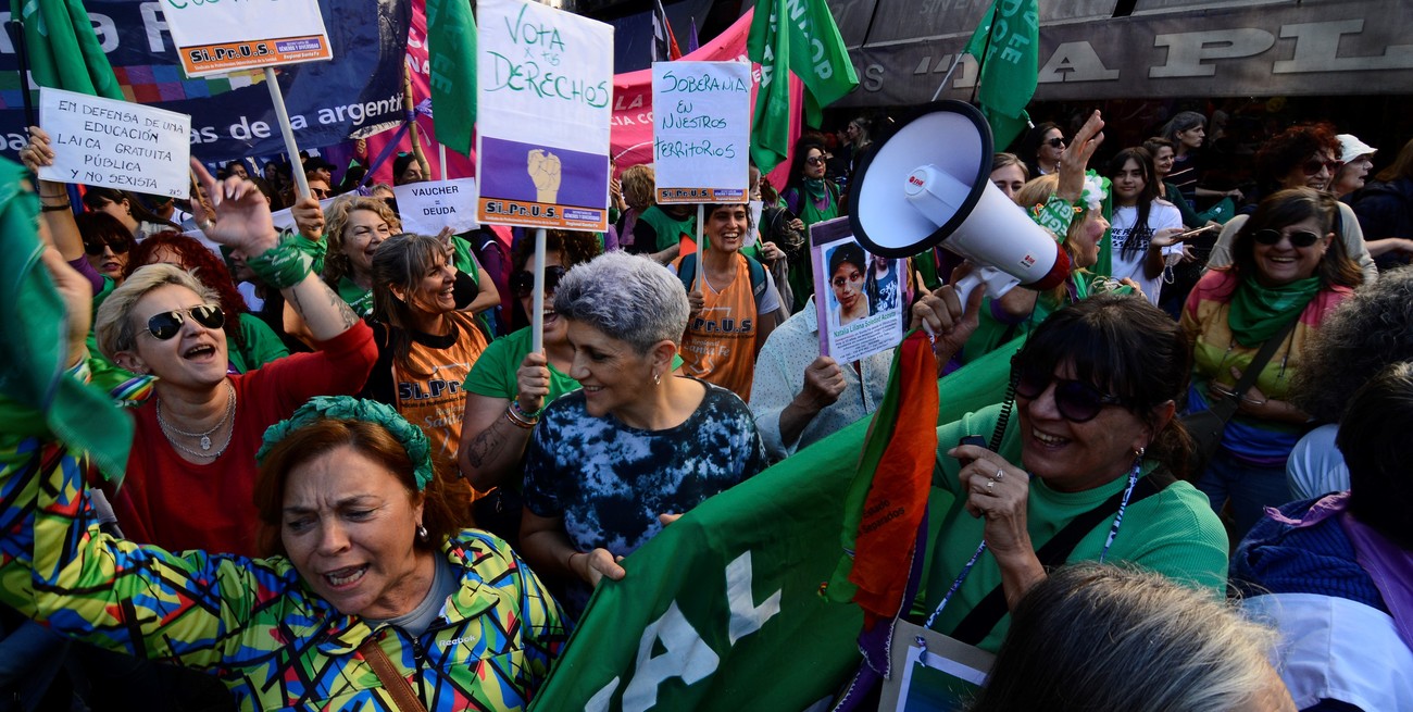 28S: se marchó en Santa Fe en contra de posturas anti derechos