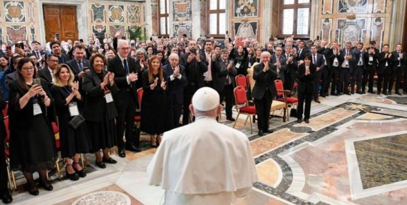 Más de 200 representantes de universidades de América Latina dialogaron con el Papa Francisco