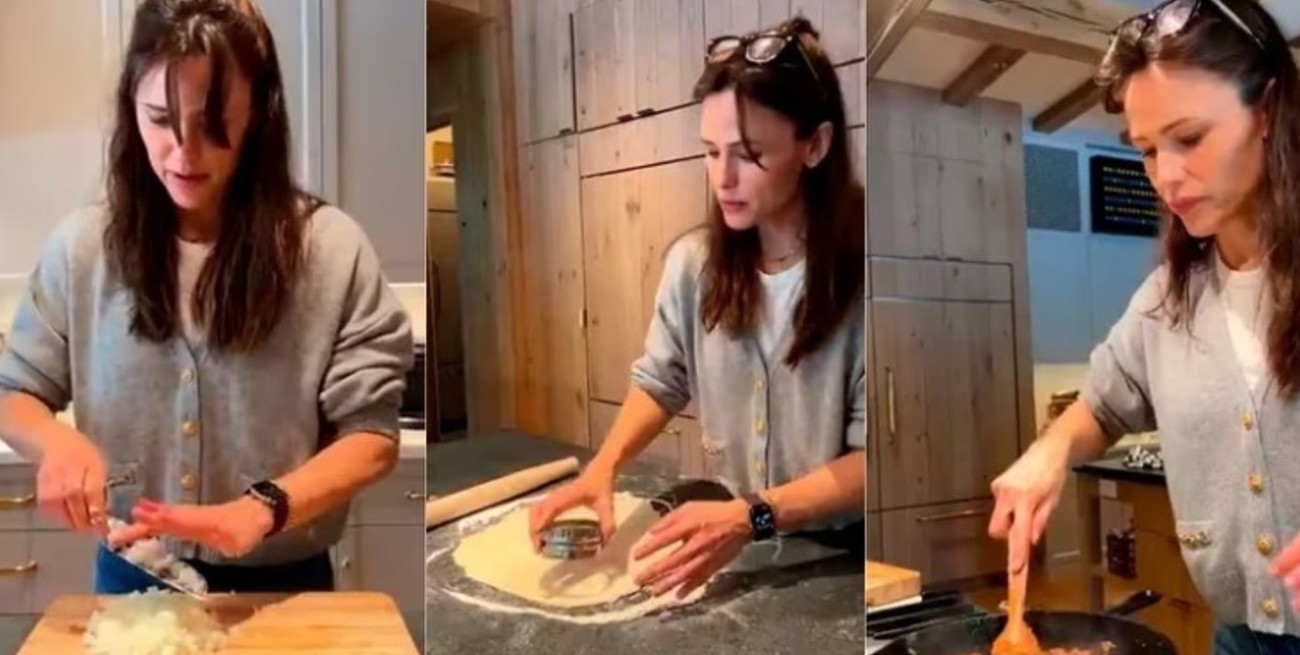 Video: el paso a paso de Jennifer Garner para hacer las mejores empanadas