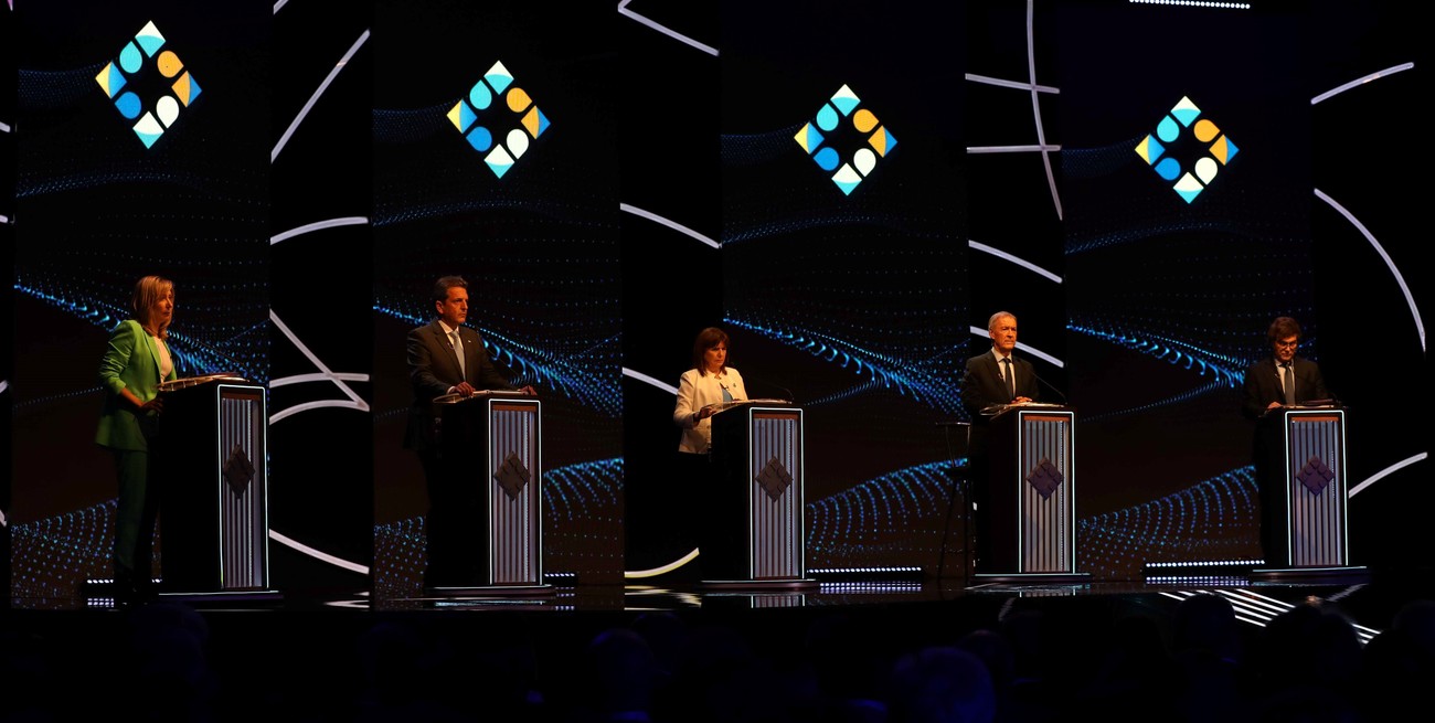 Nada fuera del libreto en el debate presidencial