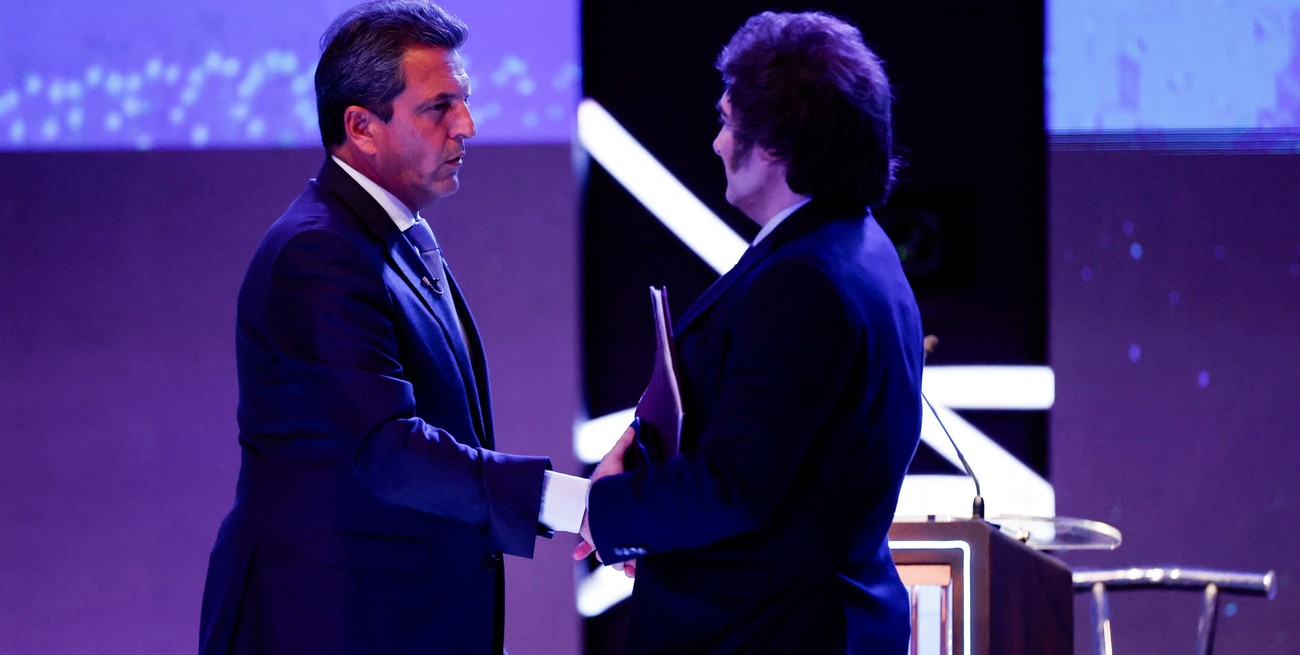 Massa y Milei no concurrirán a exponer sus programas ante el coloquio de Idea