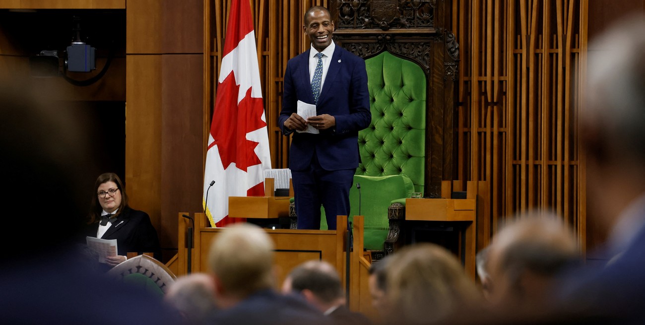 El Parlamento de Canadá tiene por primera vez un presidente negro