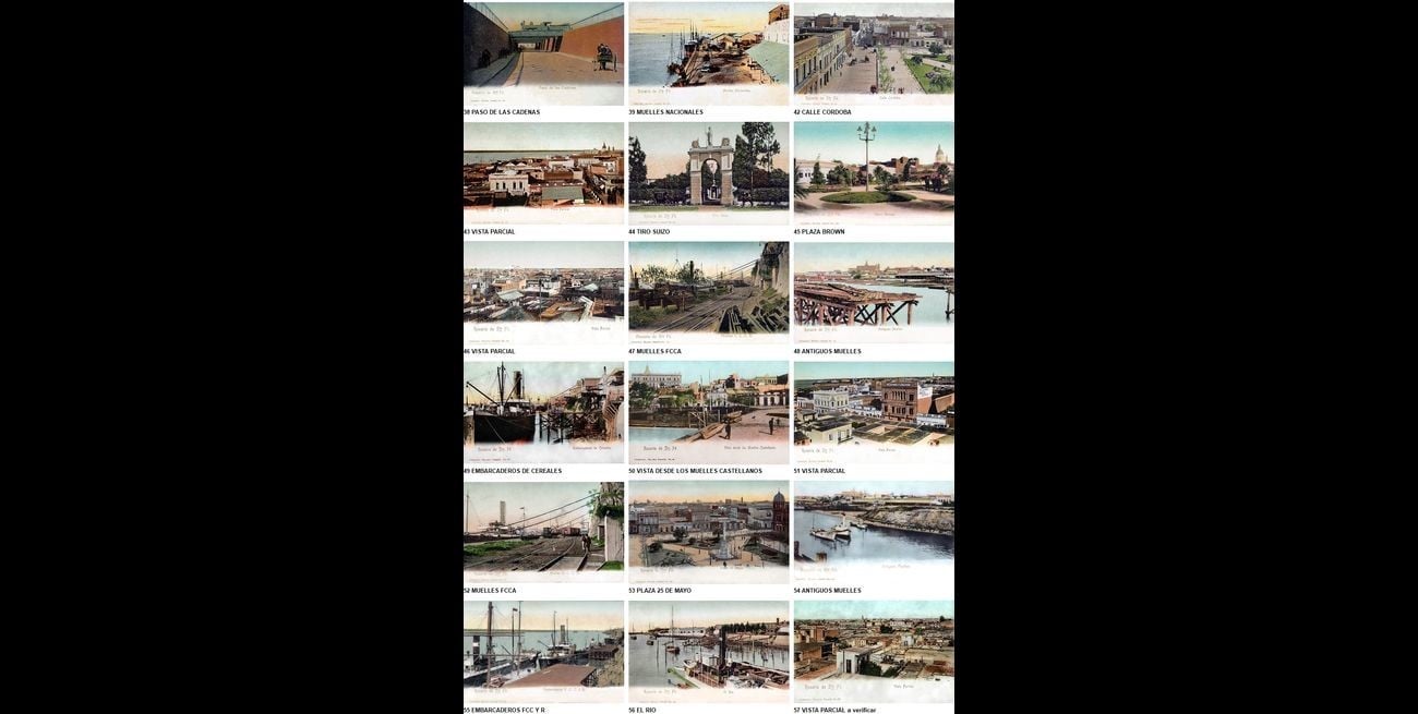 El rosarino que revive la historia de su ciudad a través de postales