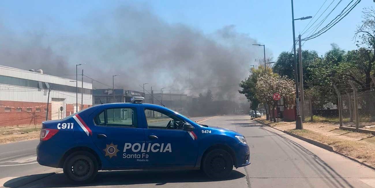 Piquete, quema de cubiertas y caos en el norte de la ciudad de Santa Fe

