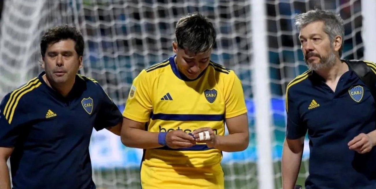 Exequiel Zeballos y otra dura lesión: el juvenil de Boca estará afuera de 6 a 8 meses