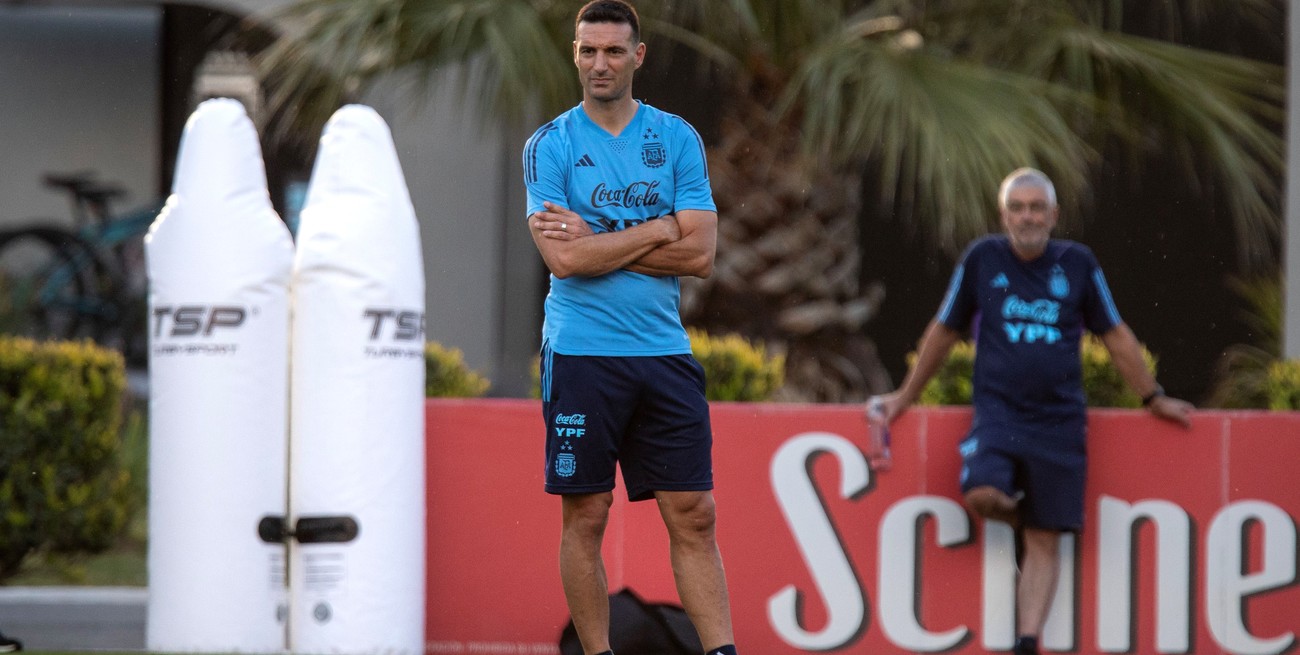Scaloni: el partido ante Paraguay, la presencia de Messi y la situación de Esquivel y Farías