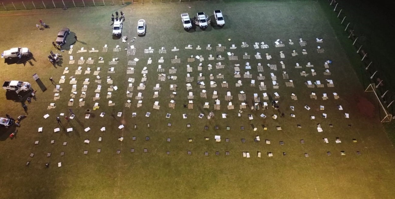Secuestraron más de seis toneladas de marihuana en Misiones y detuvieron a ocho personas