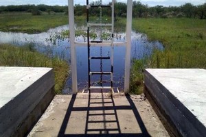 Bombeo. Las casabombas extraen los excedentes pluviales y los vuelcan al río.

Archivo.