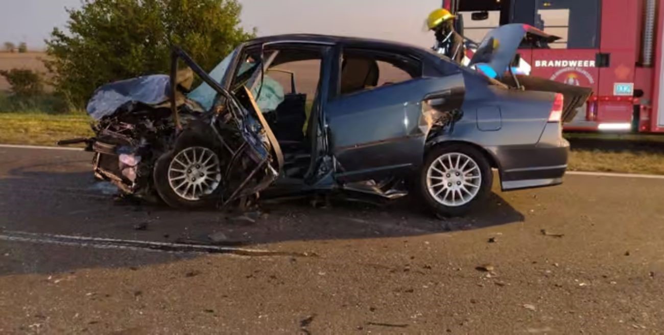 Accidente en ruta 8 con una víctima fatal de Hughes