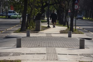 Paseo Galicia, una de las grandes obras de la gestión. Crédito: Luis Cetraro