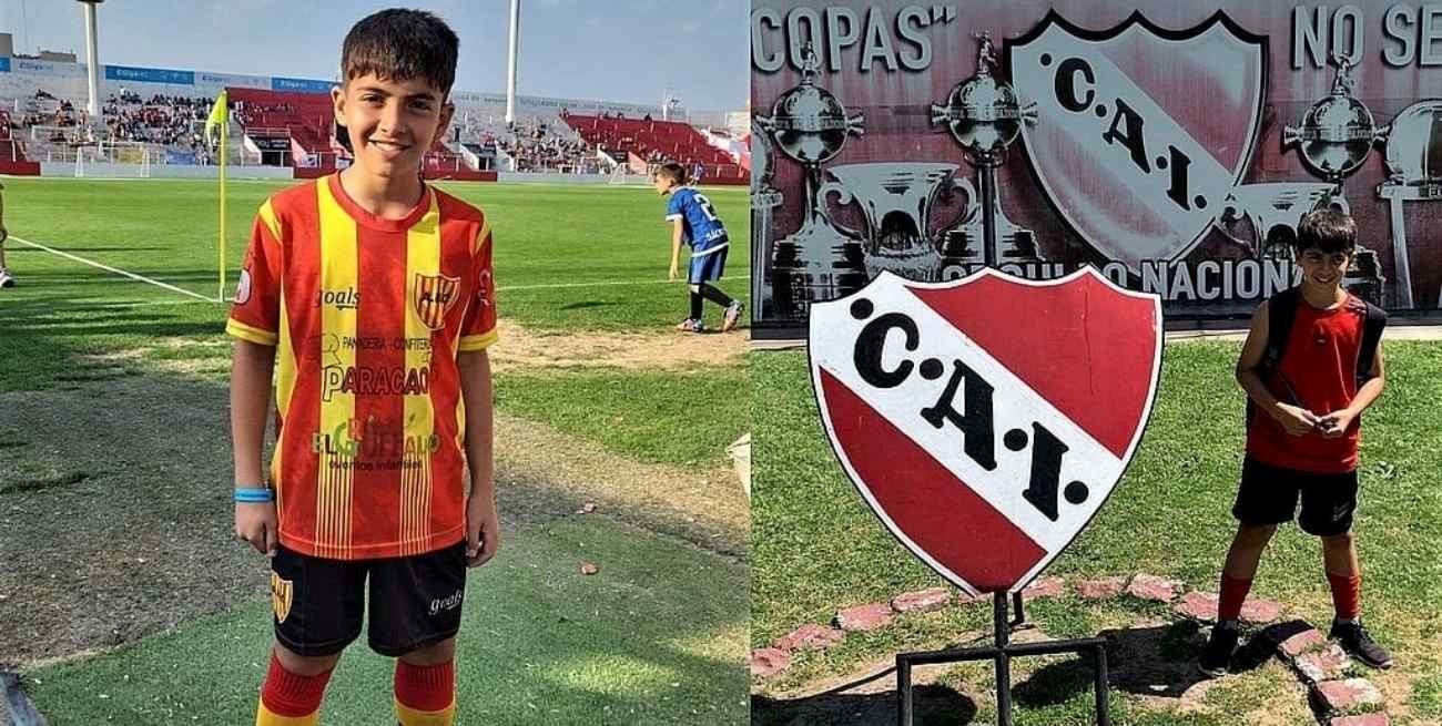 Independiente fichó a un futbolista paranaense de 10 años