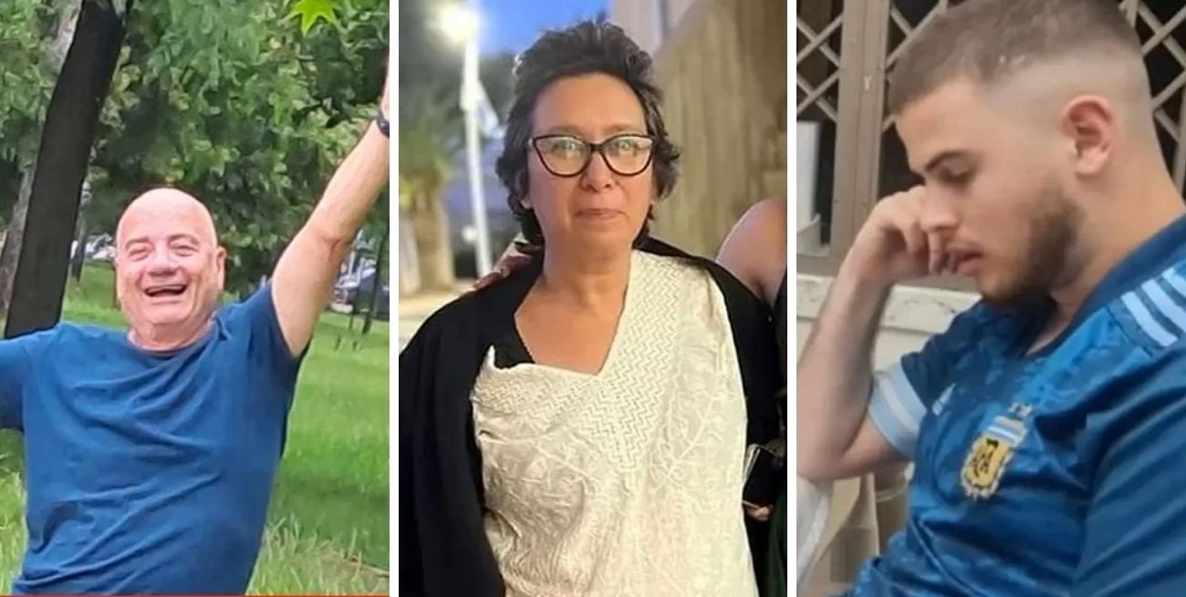 Dan a conocer un video con imágenes de los argentinos secuestrados por Hamas