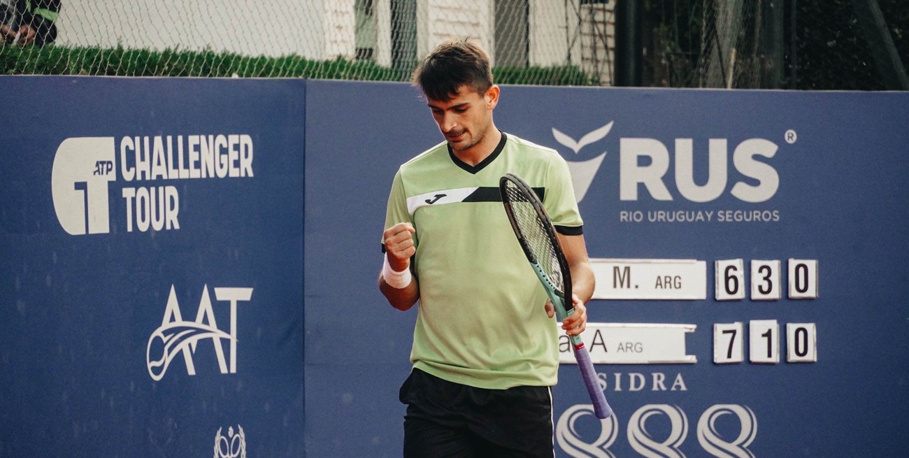 Tenis: Navone es el único argentino en carrera