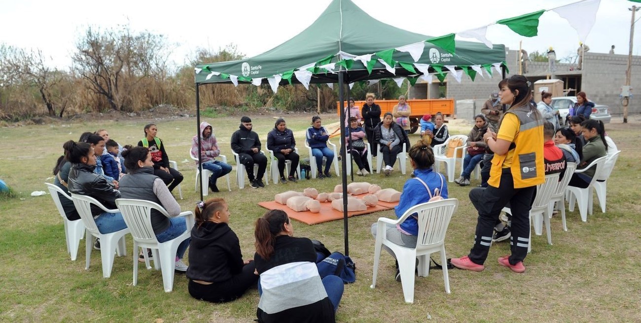 Barrio 29 de Abril: durante esta semana se llevaron 
a cabo acciones  para un territorio saludable