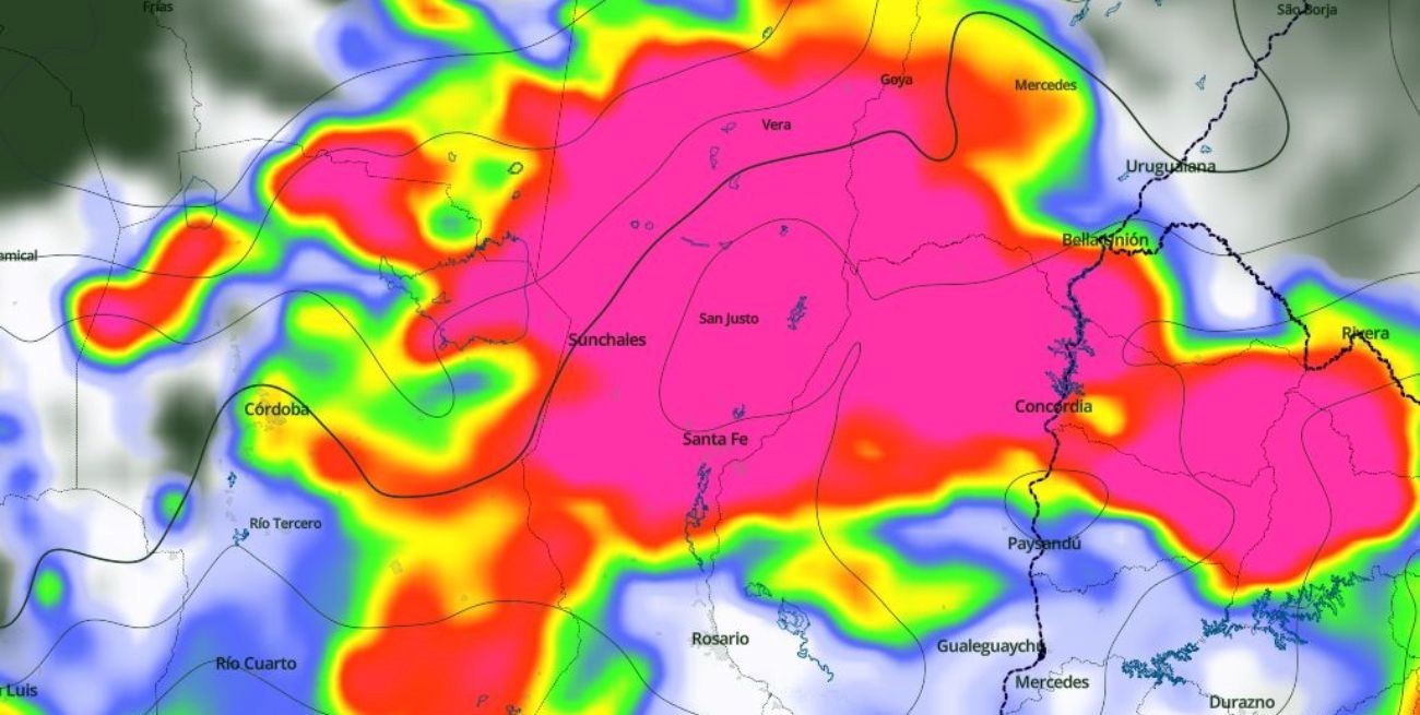 El próximo frente de tormentas pondría fin a un ciclo de 3 años