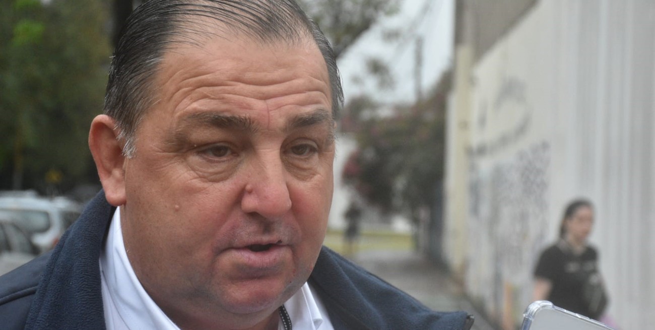 Poletti, sobre las lluvias: "Hay que limpiar más los desagües para que el agua escurra rápido"