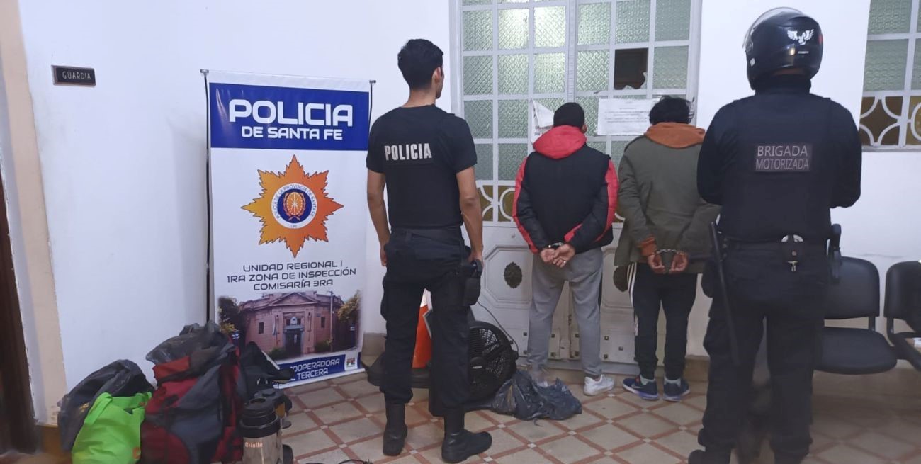 In fraganti: dos detenidos cuando desvalijaban un bar en barrio Candioti