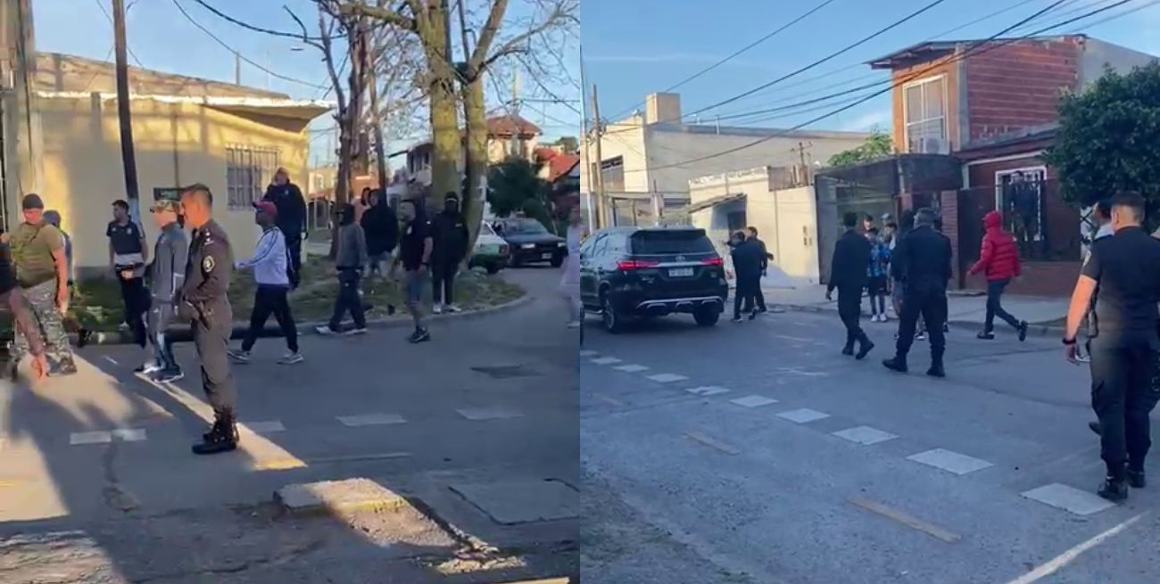 Al grito de "cobardes", un grupo de hinchas increpó a dirigentes de Colón en Sarandí 