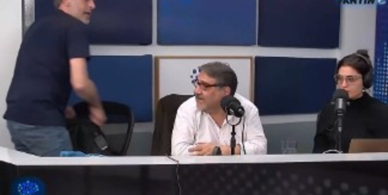 Papelón en vivo: Fantino y "Tronco" se pelearon al aire