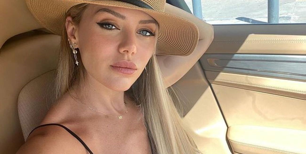 Evangelina Anderson compartió el resultado de borrar uno de sus tatuajes