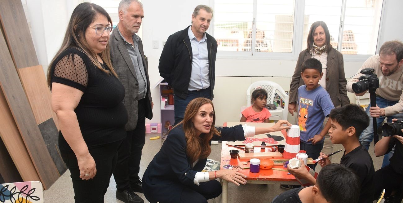 El gobierno nacional recorrió en Santa Fe los centros de acción familiar que fueron renovados