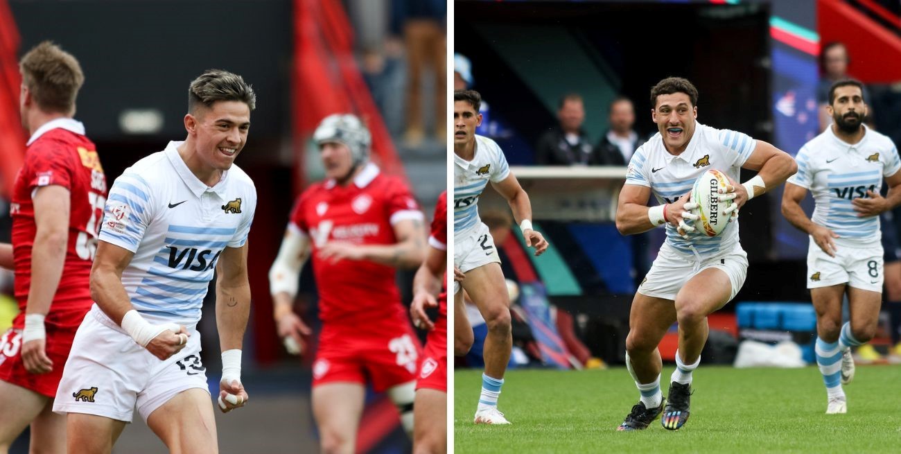 Rodrigo Isgró y Marcos Moneta nominados como mejores jugadores de seven del año