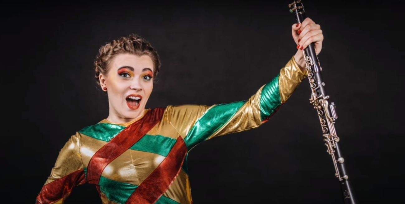 Barbara Borowicz da vida al "Harlekin" de Stockhausen