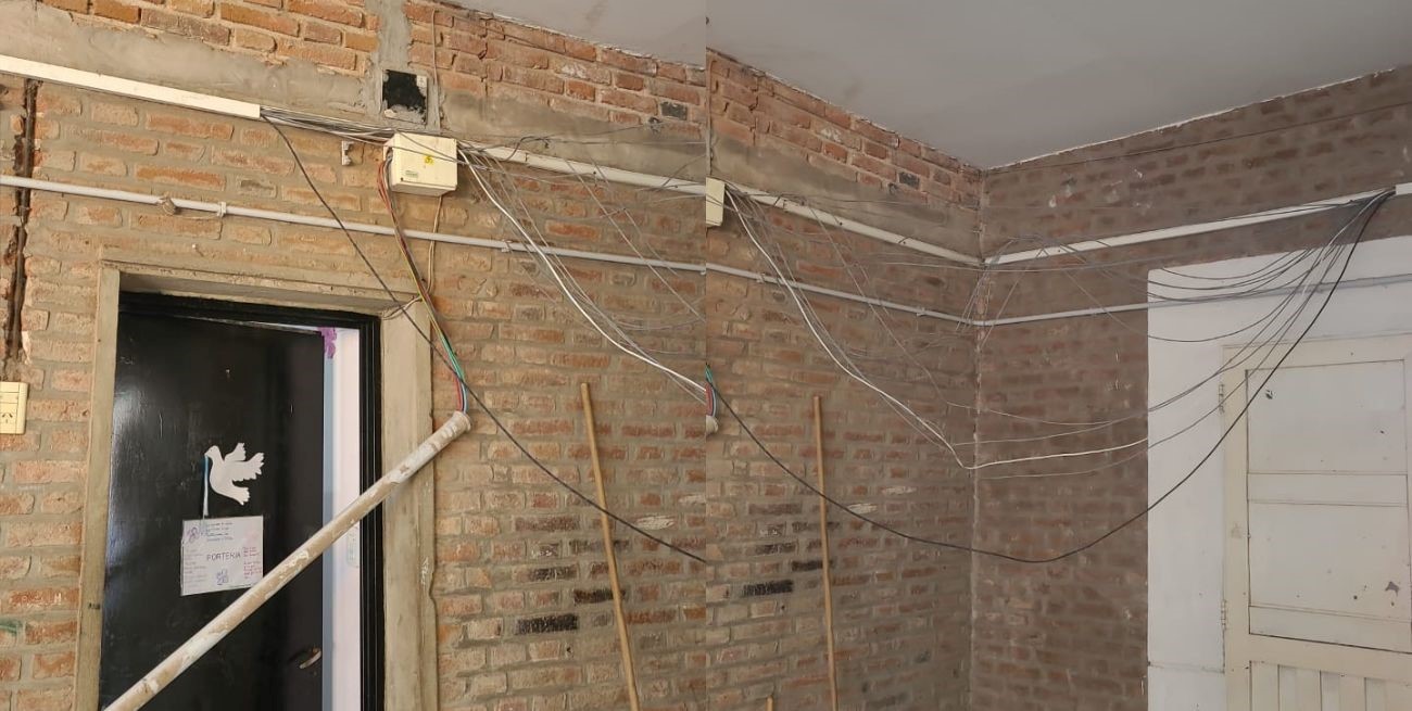 La escuela Santa Fe de la Vera Cruz sin clases por el robo de cables