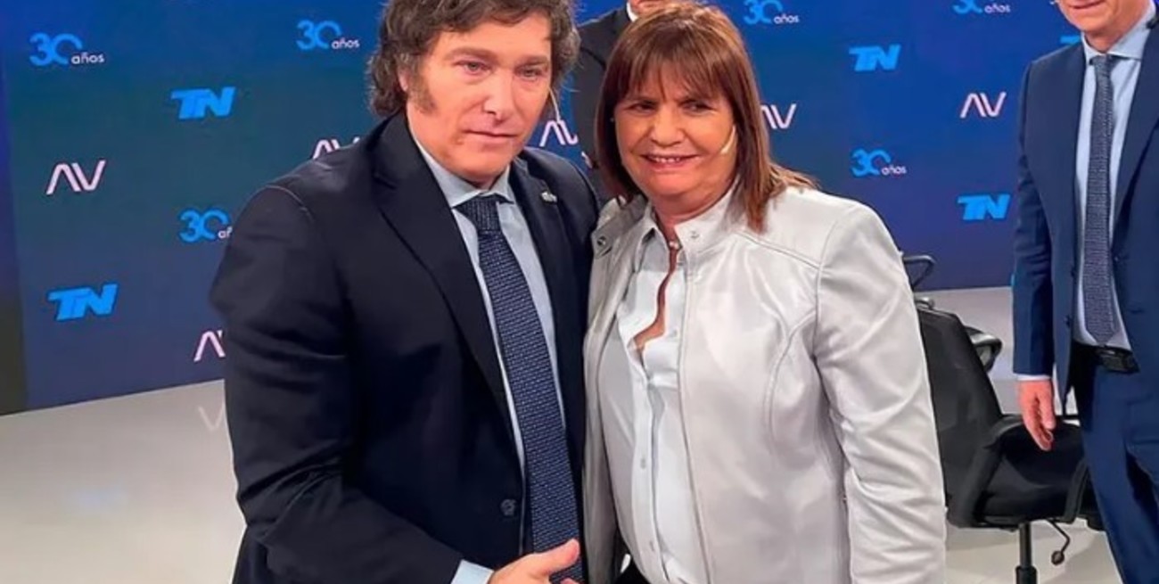Milei y Bullrich sellaron su acuerdo en la televisión