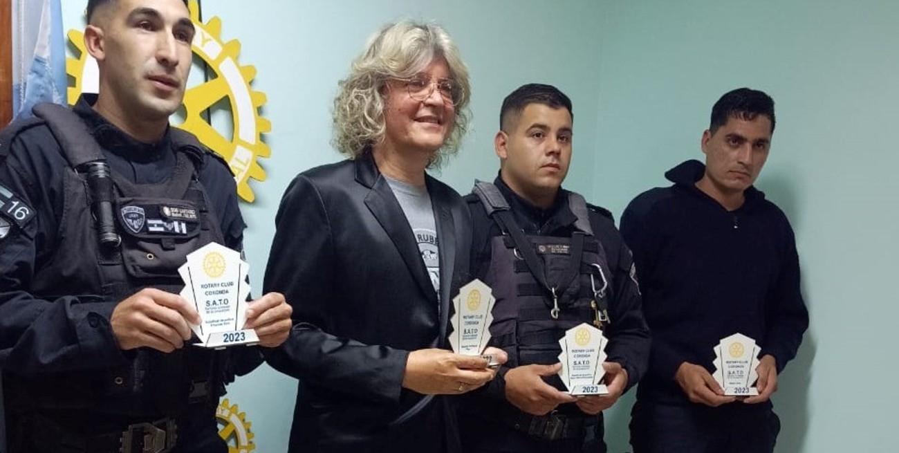 El Rotary Club Coronda hizo entrega de las distinciones S.A.T.O.
