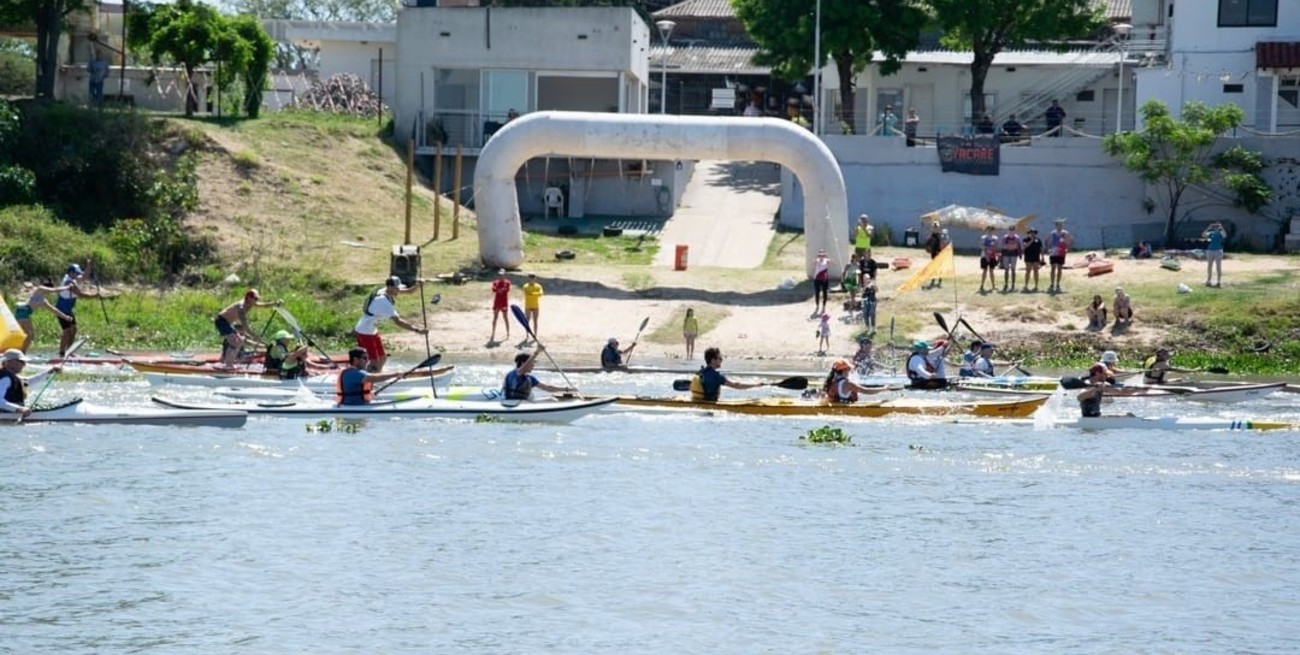 Habrá 16 regatas: Azopardo será sede de una fecha de la Asociación Santafesina de Canotaje