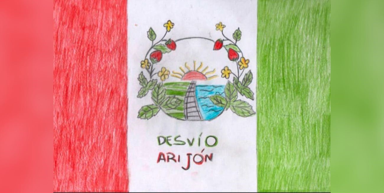 Desvío Arijón ya tiene su propia bandera distintiva