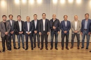 Juan Cruz Cándido fue el representante de Pullaro, que está de viaje político en Estados Unidos, en la reunión de gobernadores de Juntos por el Cambio.