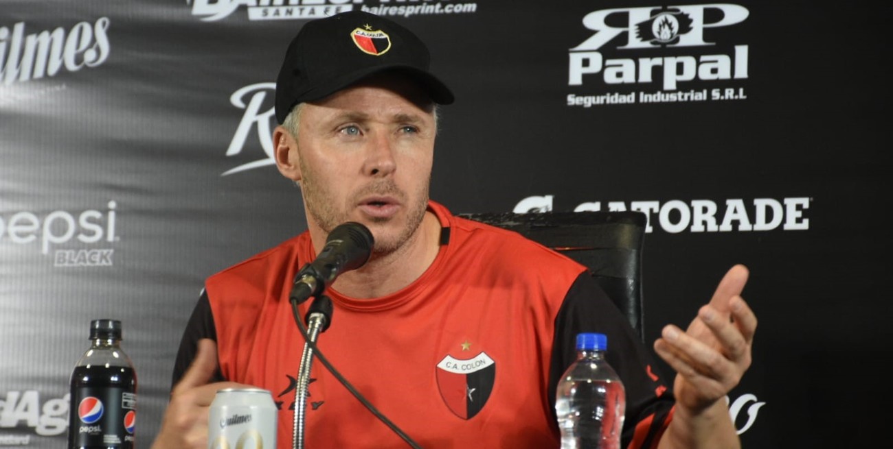 Israel Damonte, nuevo DT de Colón: "Quiero un equipo que deje el alma en la cancha"